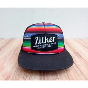 Zilker Brewing Co Trucker Hat Snapback with Patch Beer Austin TX Indian Blanket